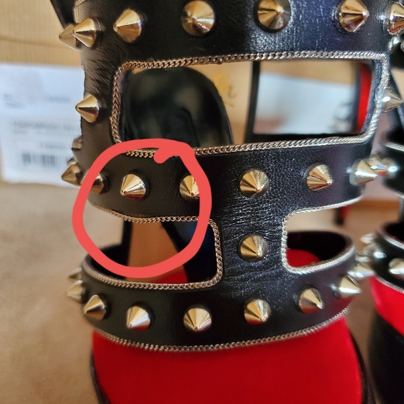 HP🥳🥳Christian louboutin Tchicaboum 120 Kid - Picture 6 of 10